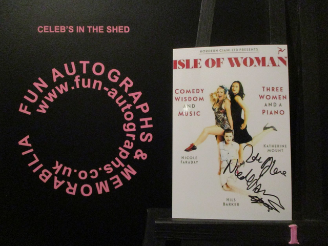 Nicole Faraday Authentic Autographed 6x4 Photograph (AA1)