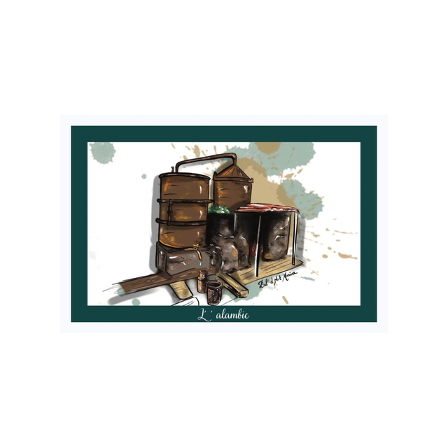 Carte postale l’alambic
