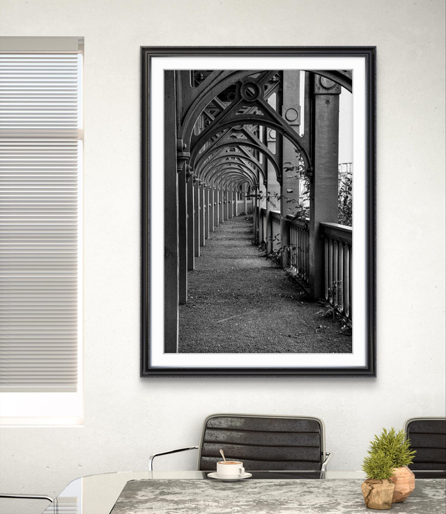 Newcastle - River Tyne High Level Bridge Arches - Print Only 