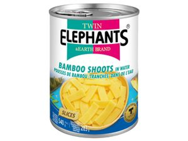 Twin Elephants Bamboo Slices 540g