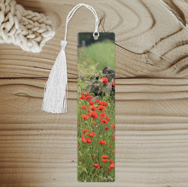 "Poppy Field" Bookmark 
