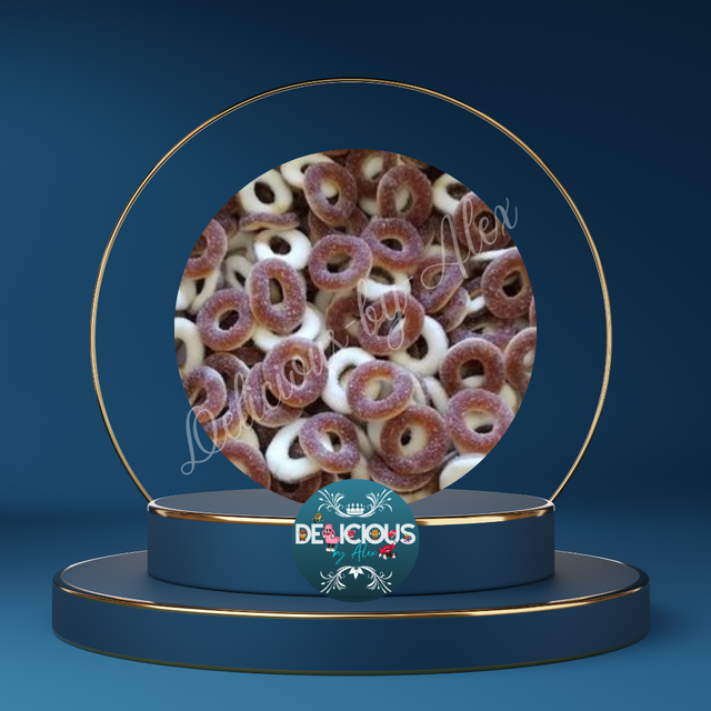 Anneaux cola - Halal &amp; sans gluten - par  100g ou au KG