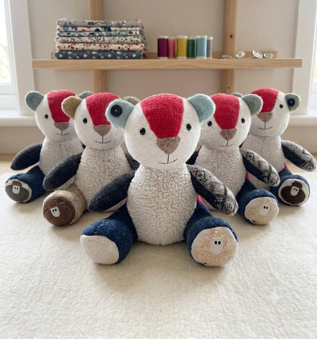 Memory Bear from Clothing – Keepsake Teddy Bear
