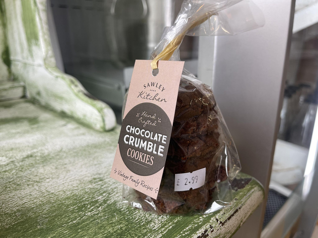 Sawley Kitchen Chocolate Crumble Cookies