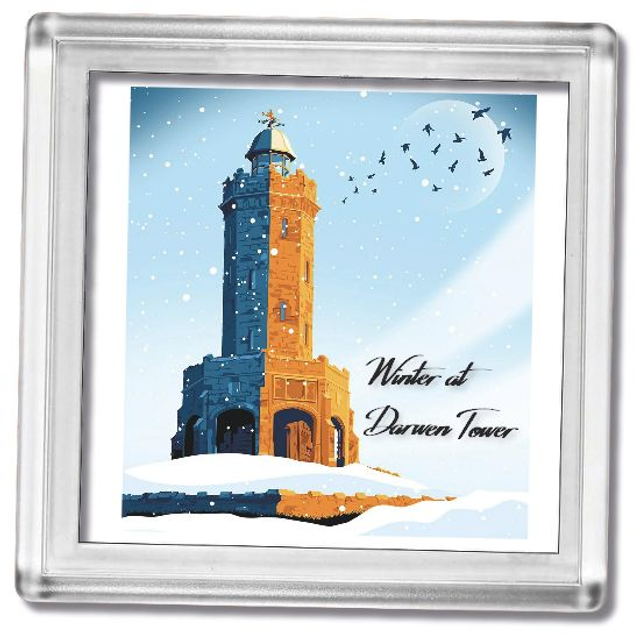 FM-DT08 Darwen Tower Fridge Magnet