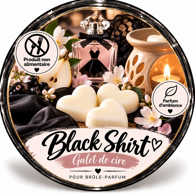 Galet de cire - Black shirt