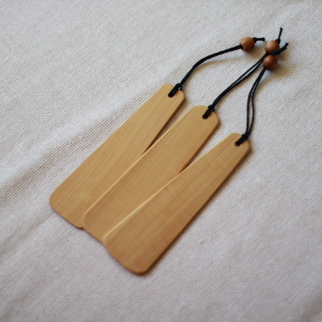 Marque page bois massif