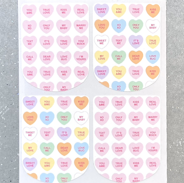 Love hearts (Set of 4)