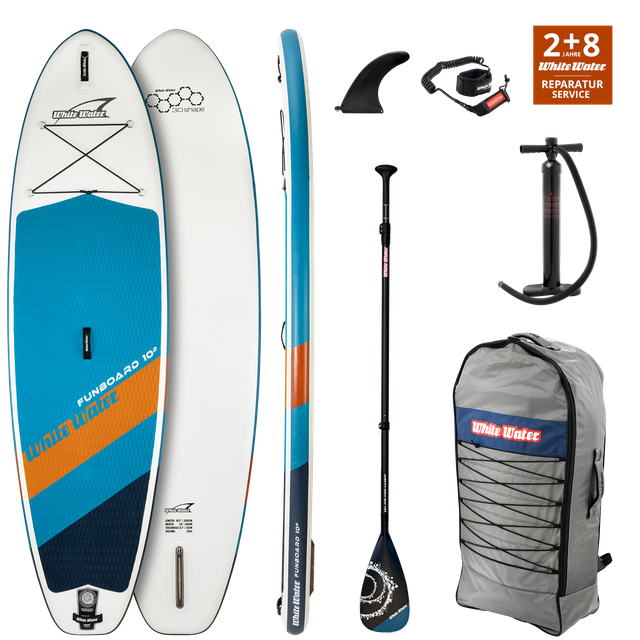 WHITE WATER FUNBOARD 10'2''x33''x5'' SET OCEANPETROL
