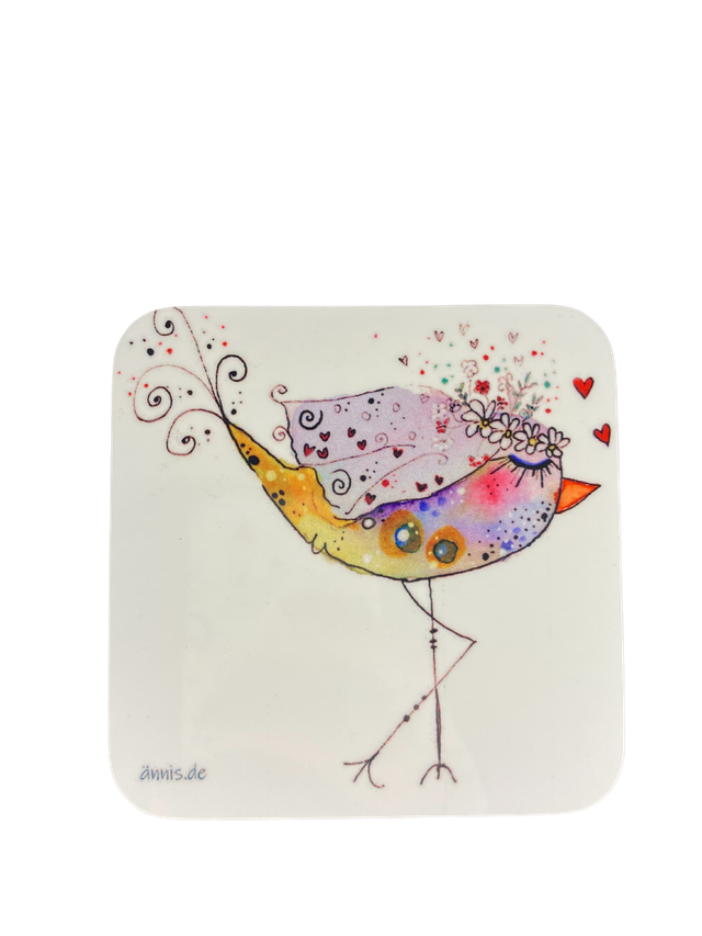 Untersetzer "Vogelbraut"