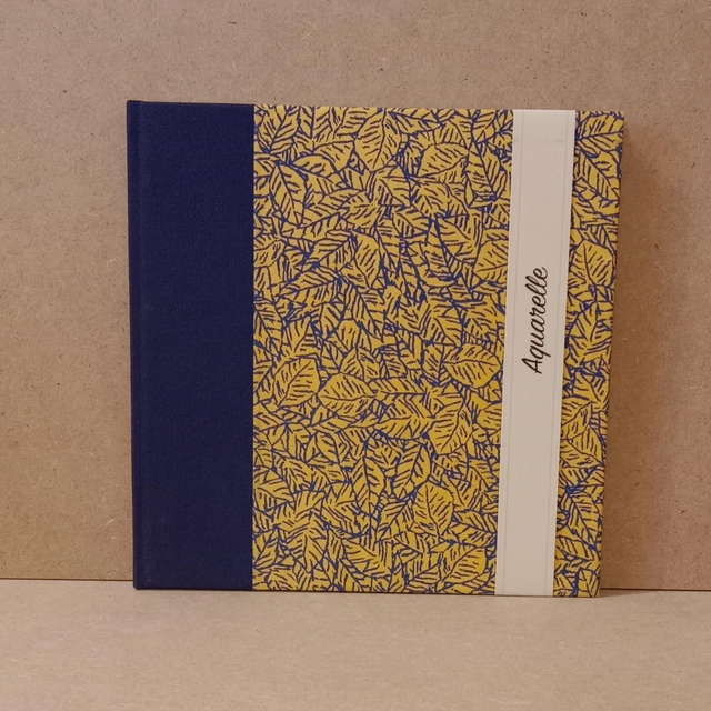 Carnet Aquarelle Feuillage/orange 250