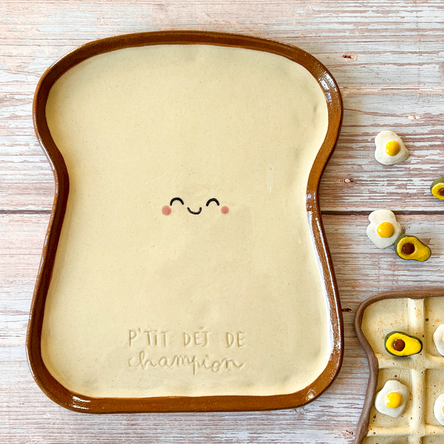Planchette « p’tit dej de champion »