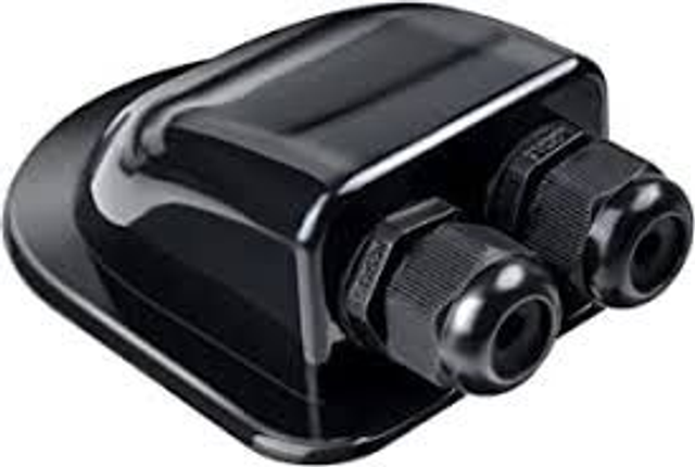 Passe câble Noir ou Blanc étanche pour toit