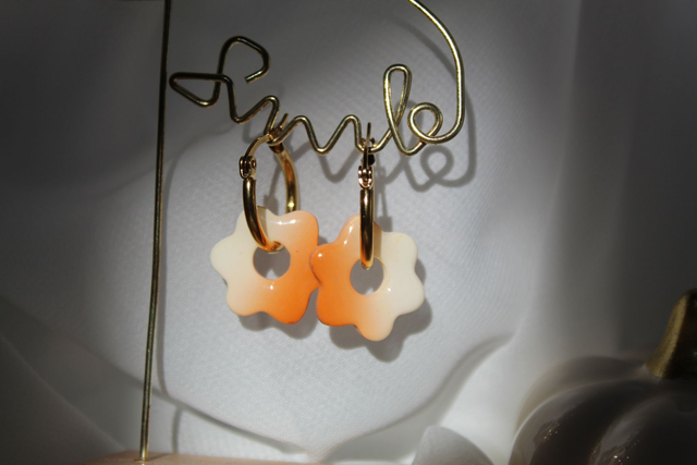 Les interchangeables Duo Créoles+Fleurs