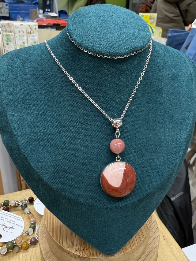 Collier Cabochon Diam 20mm