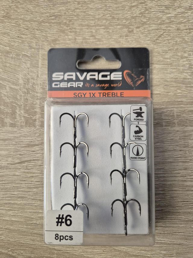 Dreggen maat 6 ( 8 stuks)