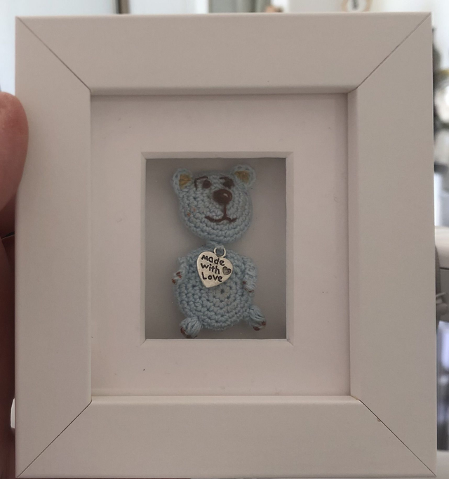 Framed Crochet Tiny Work 