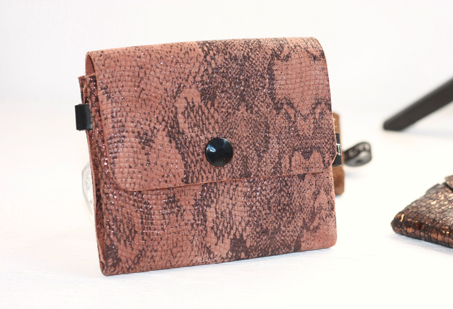 Le Pépette - Rose imprimé