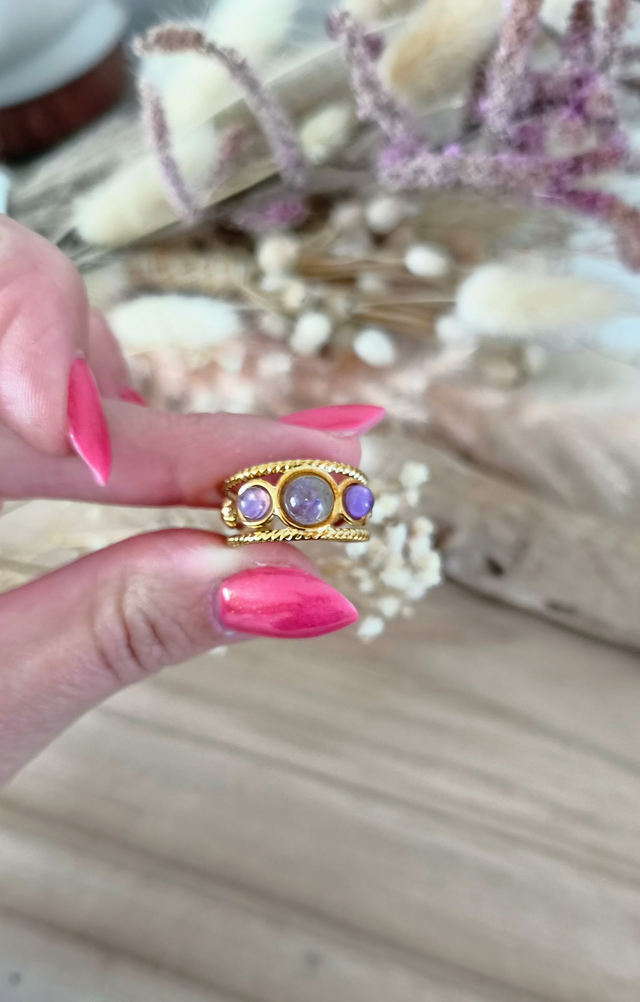 Bague Astrale Améthyste