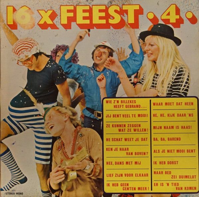 Various - 16 X Feest 4 (LP)