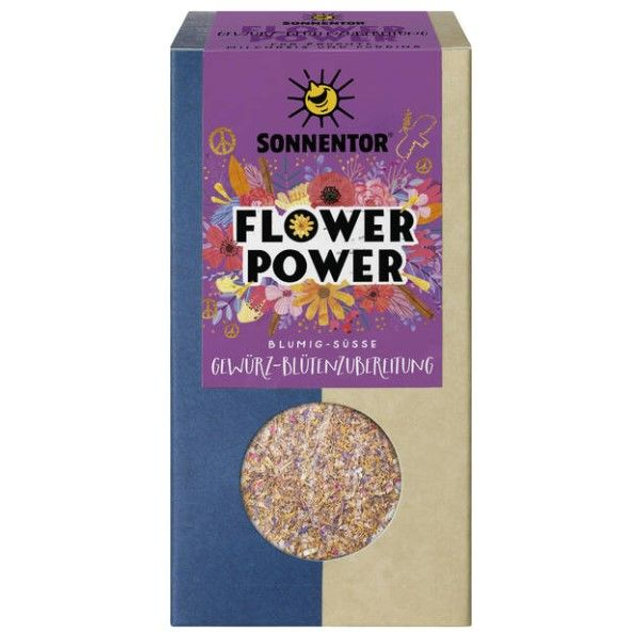 Sonnentor Flower Power Gewürz-Blüten-Mischung, 35g Packung