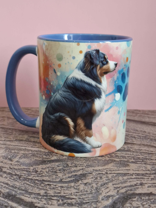 Collection Coloré Mug bleu Berger Australien