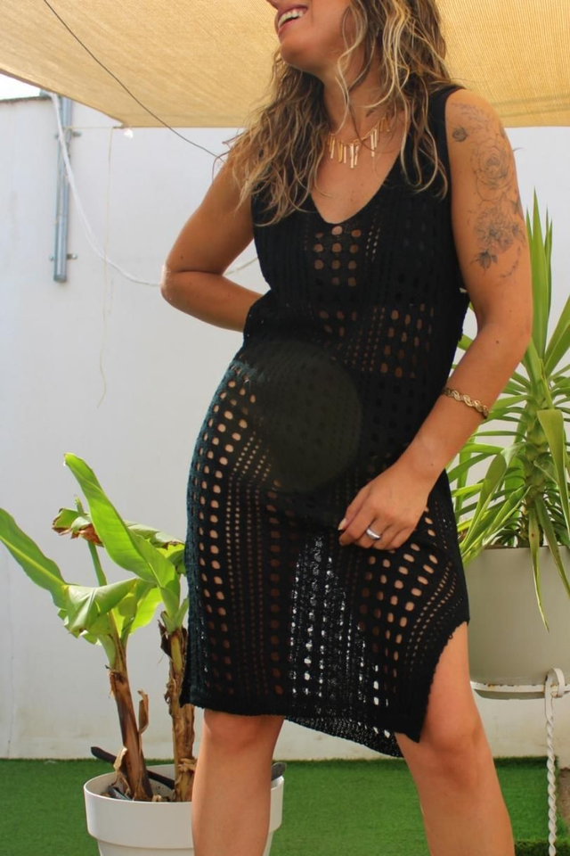 Vestido Hilo Negro