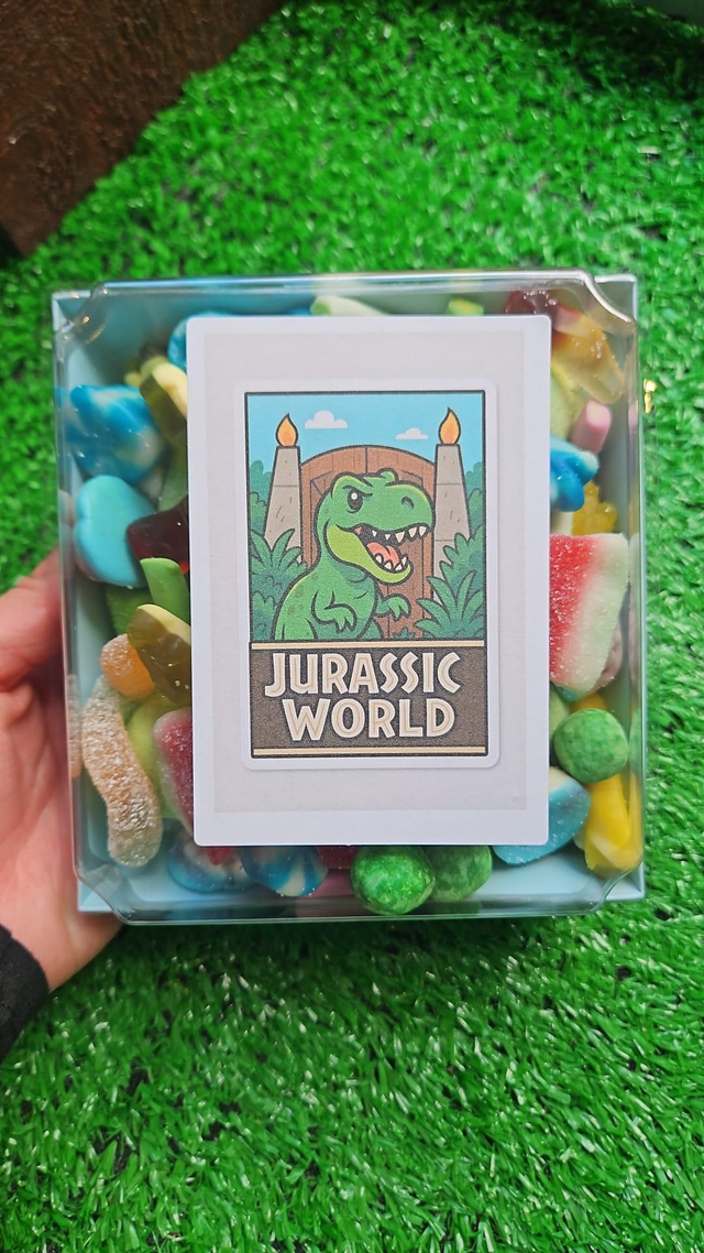 Jurassic world treat box 