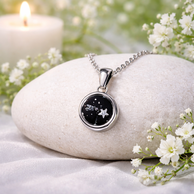 Shooting Star Memorial Pendant