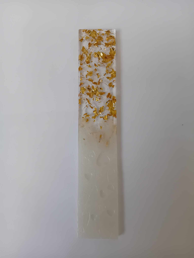 Marque page relief cœur 