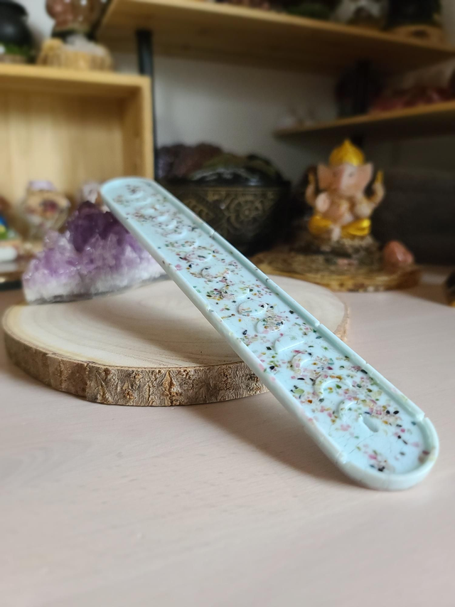 Porte encens Classique 🔥 Tourmaline multicolore 