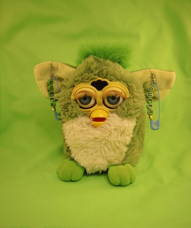 Paire boucle d'oreilles queer