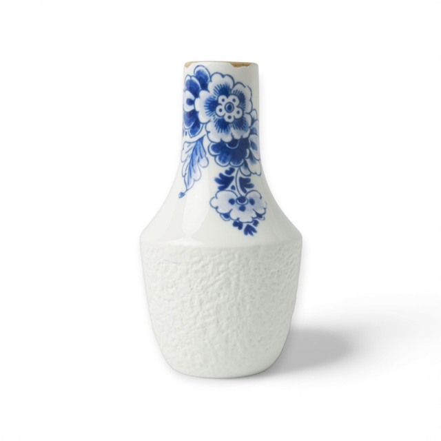 Heinen Delfts Blauw Blauw Bloesem vaas nr. 1