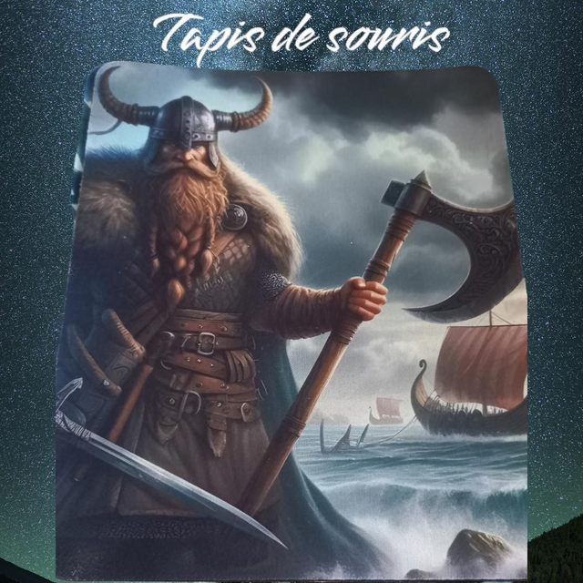 Tapis de souris viking
