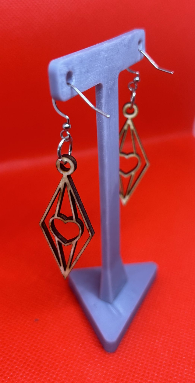 Boucles d&#039;oreilles Collection coeurs - Modele 3