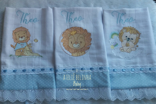 Fralda de boca  Leão