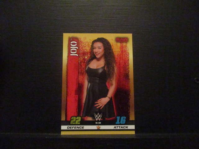 JoJo - Raw Slam Attax 10th Edition Original Trading Card #109