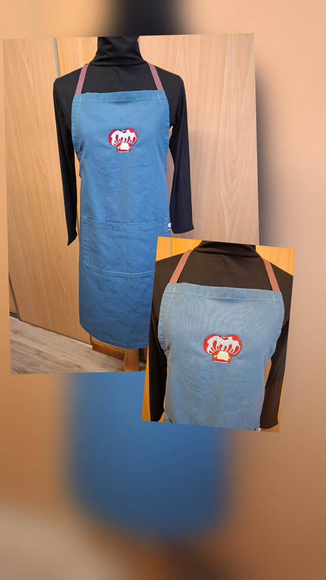 Tablier adultes à coulisses