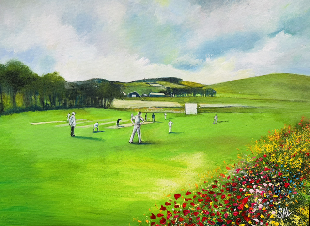 Print- Gala Cricket Club