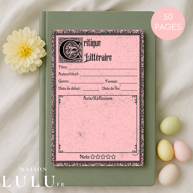 Bloc-Note Suivi, Avis, Résumé et Critique de Livres