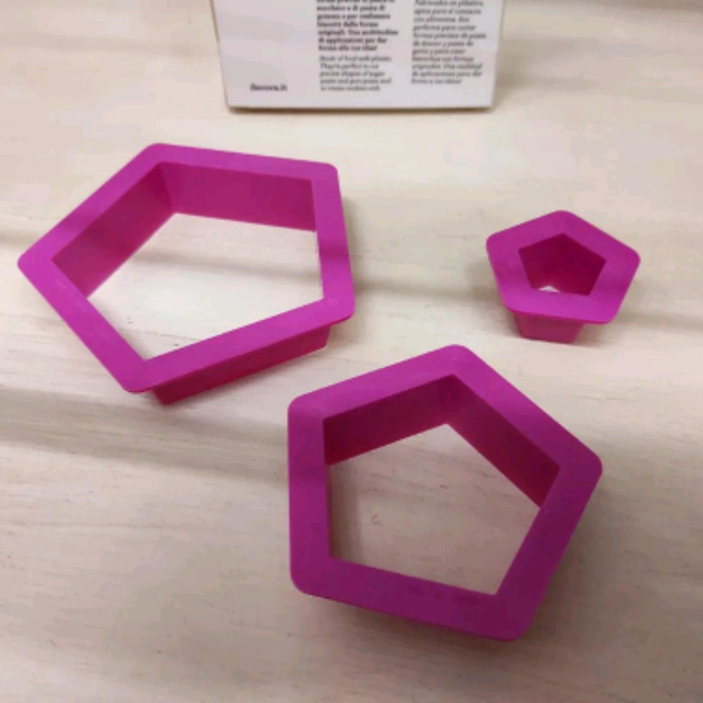 Set tagliapasta Decora pentagono 
