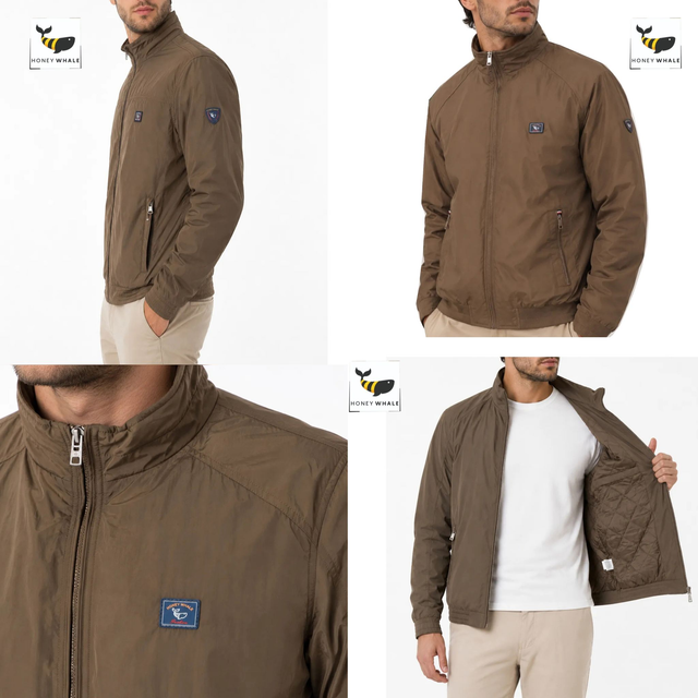 Giacca Bomber casual HONEY WHALE 5917