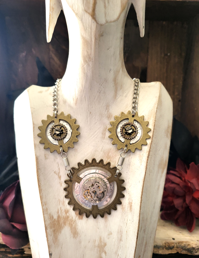 Collier "Horlogia Temporia"