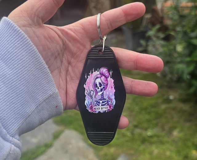 Never Better Keyring