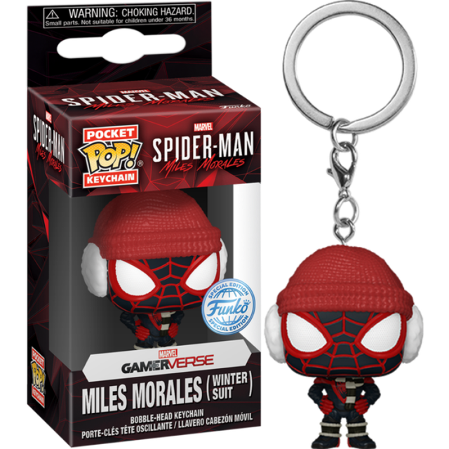 Marvel: Miles Morales (Winter Miles) Pop! Keychain