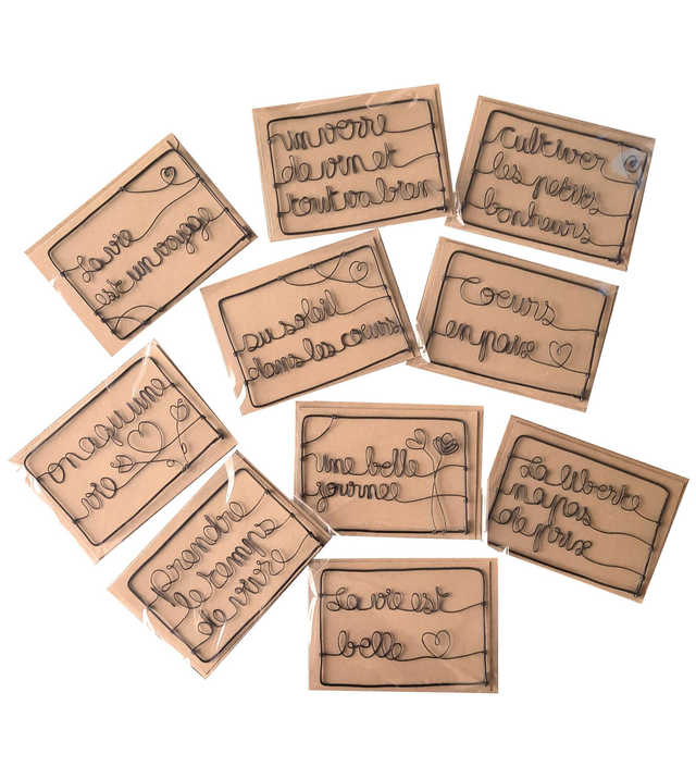 Cartes Pack de 10 cartes au choix (dont 2 offertes)