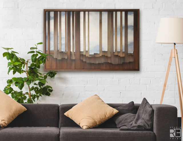 Z archiwum "Na skraju lasu" – Drewniana dekoracja ścienna inspirowana naturą