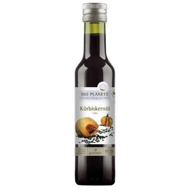Bio Planet Kürbiskernöl nativ, 250ml Flasche
