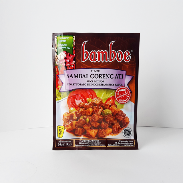 BAMBOE Sambal Goreng Ati - Préparation de Condiment aux Piments Frit