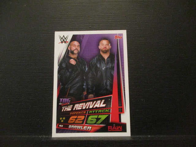 The Revival - Tag Team Slam Attax Universe Original Trading Card #163